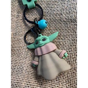 New‎ Baby Yoda PVC  Keychain/Bag Clip